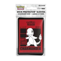 Charmander Pokémon apsauginės kortų įmautės (65 kortoms) Ultra Pro